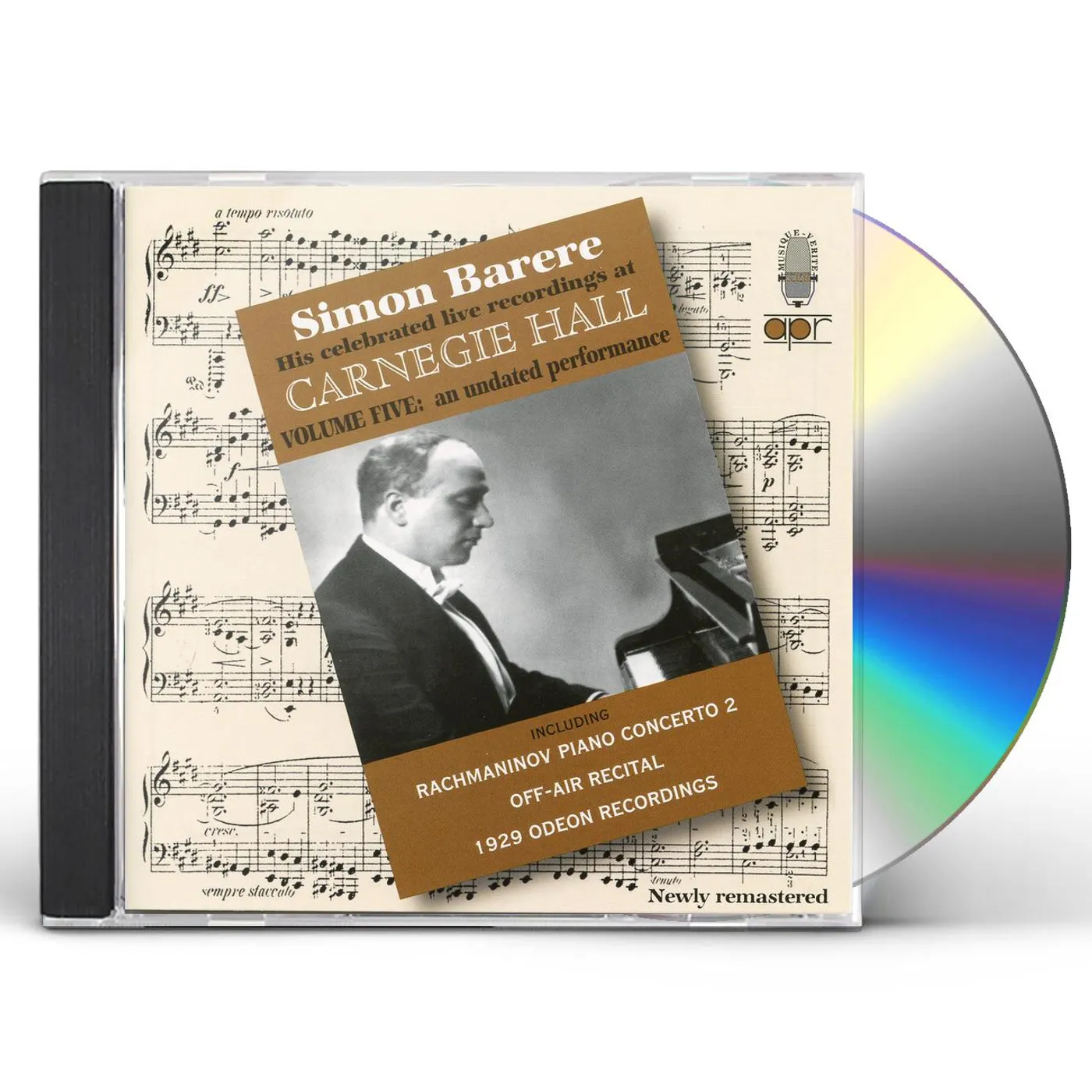 Simon Barere AT CARNEGIE HALL 5 CD