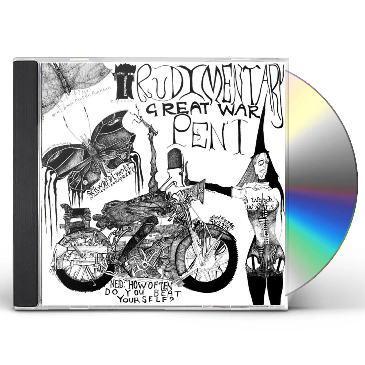 Rudimentary Peni GREAT WAR CD
