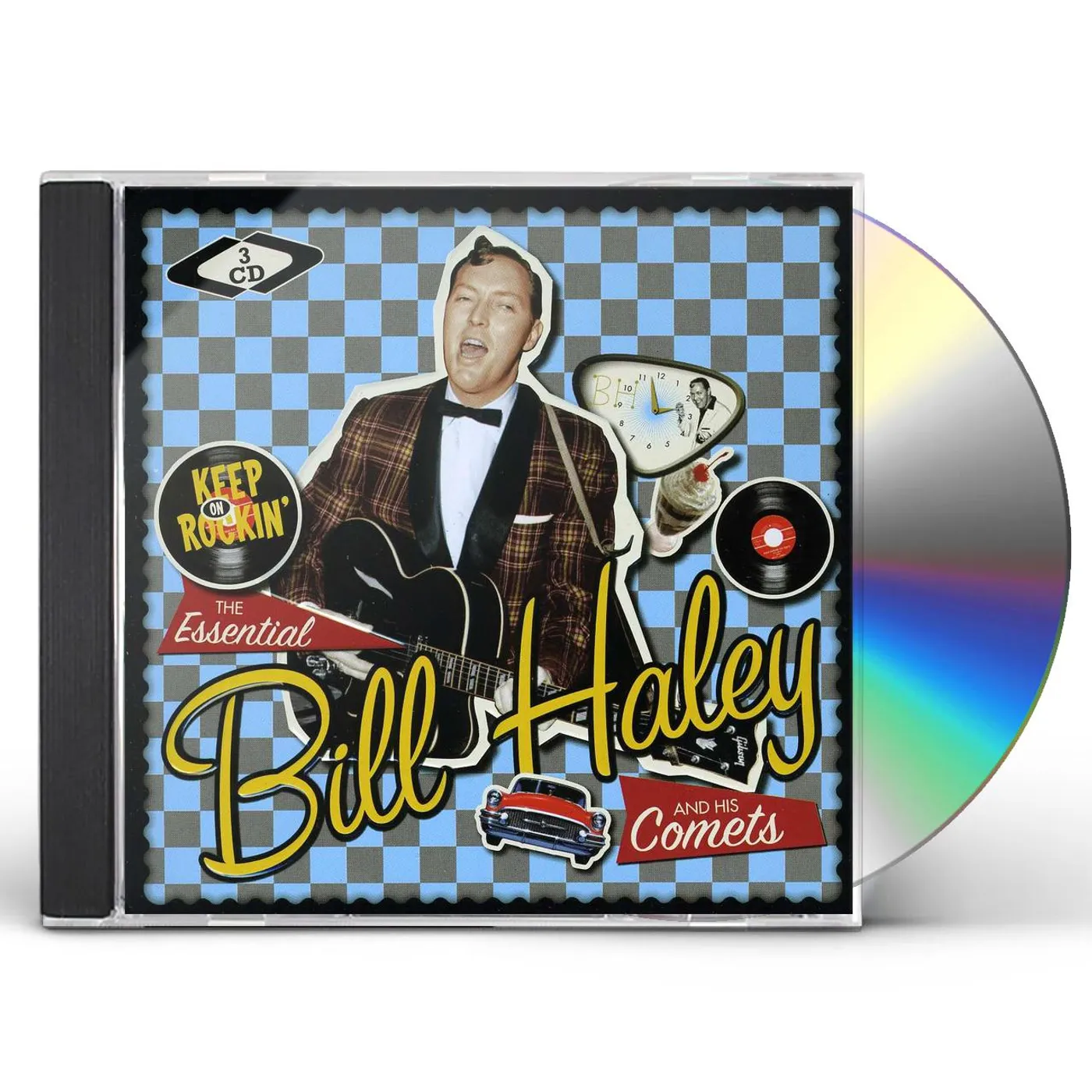 Bill Haley & His Comets KEEP ON ROCKIN CD