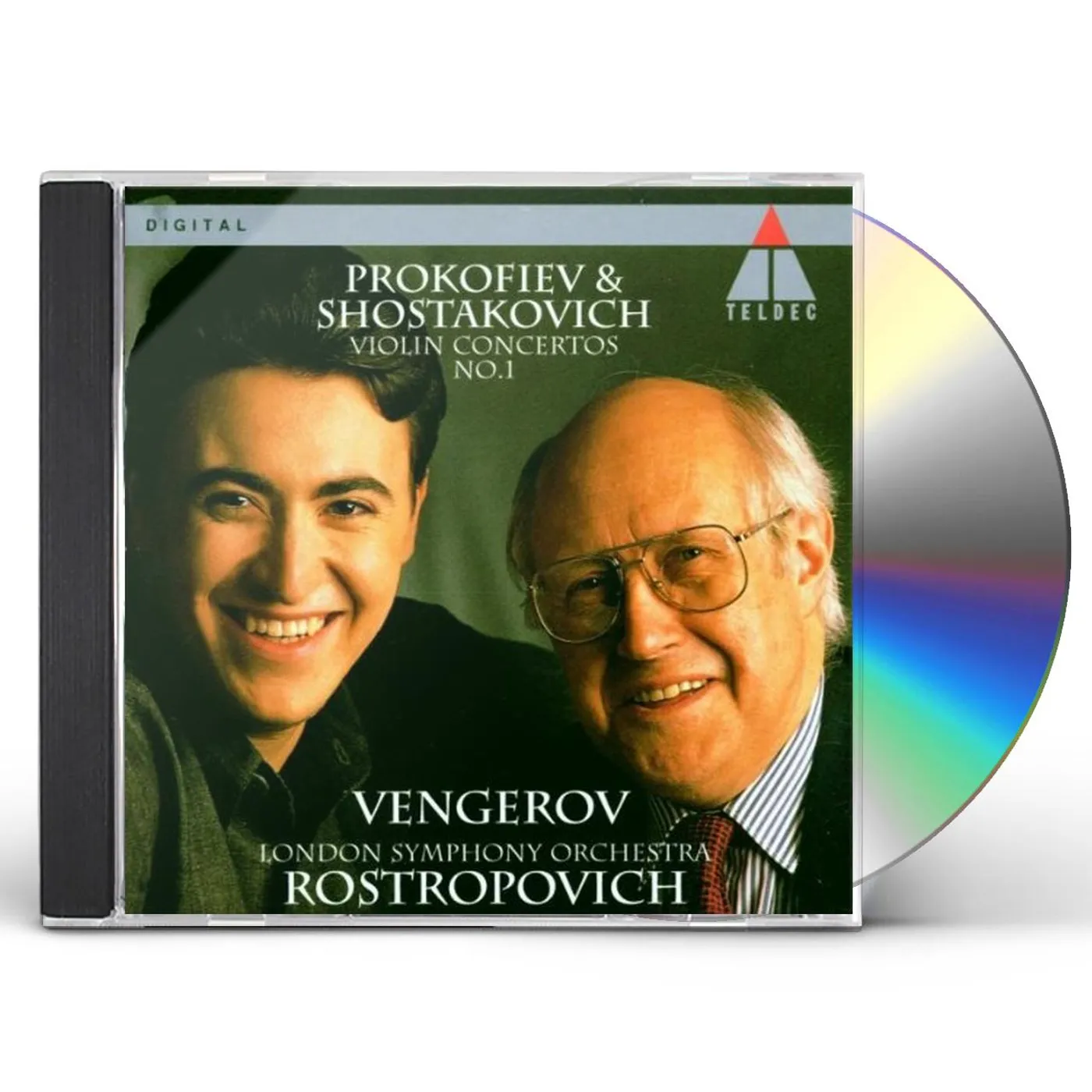Maxim Vengerov PROKOFIEV: VIOLIN CONCERTO NO.1 / SHOSTAKOVICH: VIOLIN CONCERTO NO.1 CD