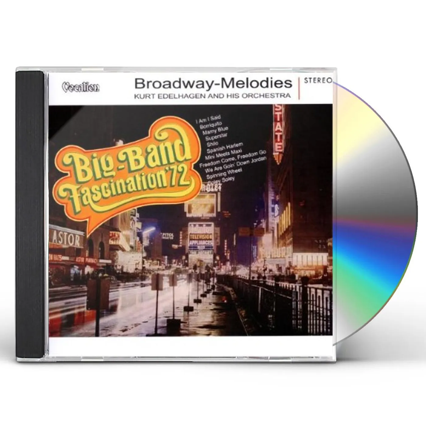 Kurt Edelhagen BROADWAY-MELODIES/BIG-BAND CD