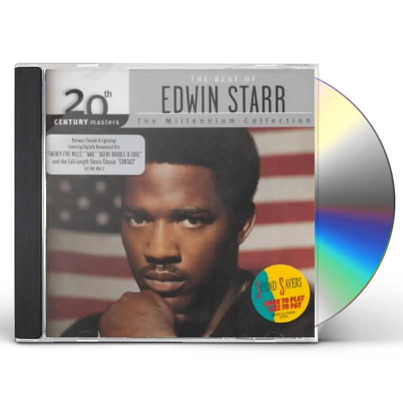 Edwin Starr 20TH CENTURY MASTERS: MILLENNIUM COLLECTION CD