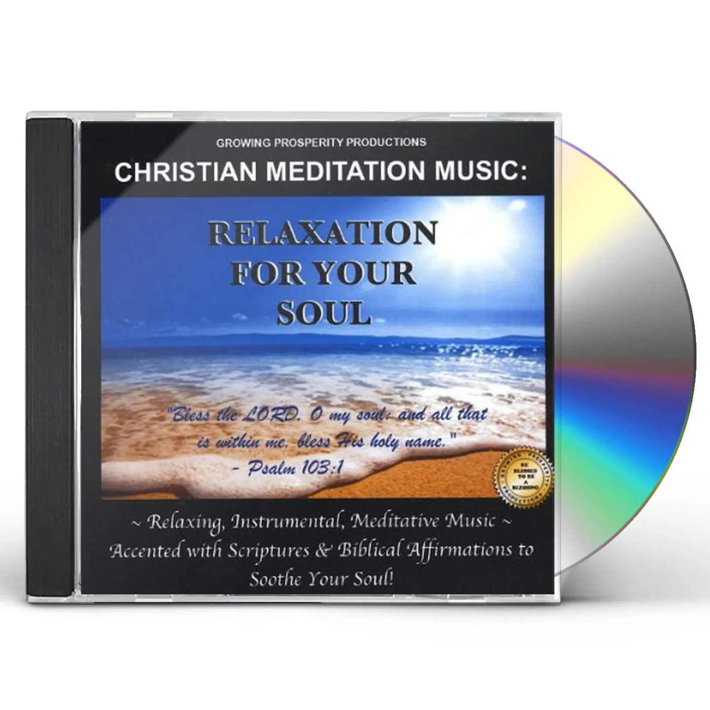 Growing Prosperity Productions CHRISTIAN MEDITATION MUSIC: RELAXATION FOR YOUR SO CD