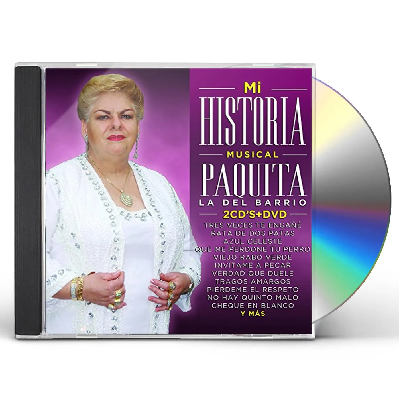 Paquita La Del Barrio MI HISTORIA MUSICAL CD