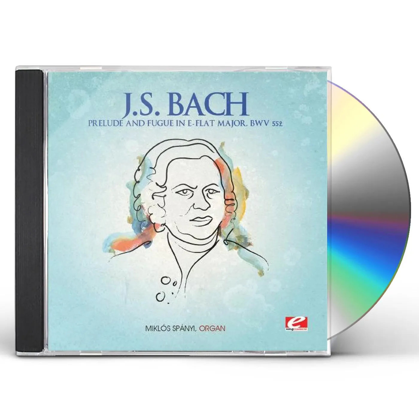 Johann Sebastian Bach PRELUDE & FUGUE IN E-FLAT MAJOR CD