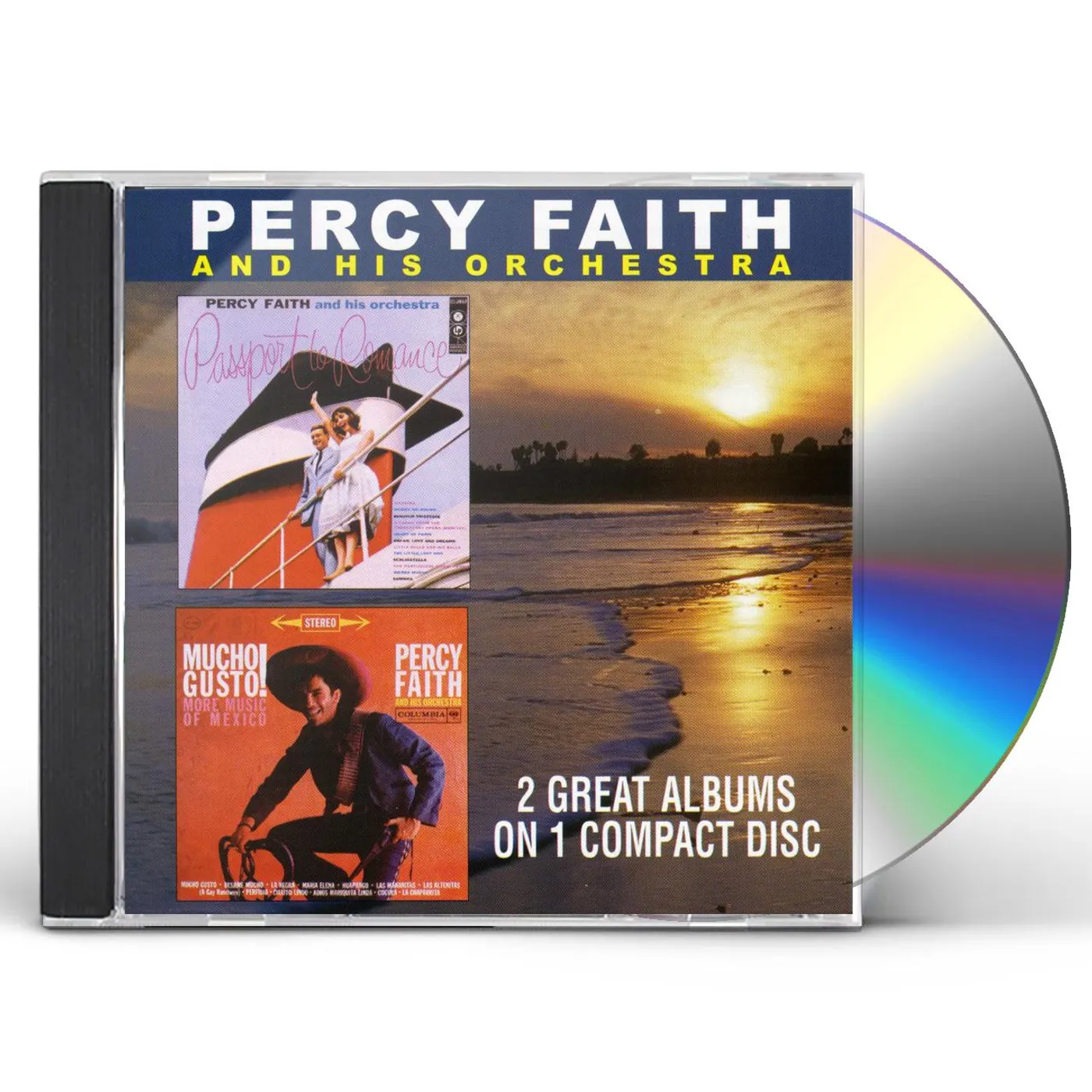 Percy Faith PASSAGE TO ROMANCE / MUCHO GUSTO CD