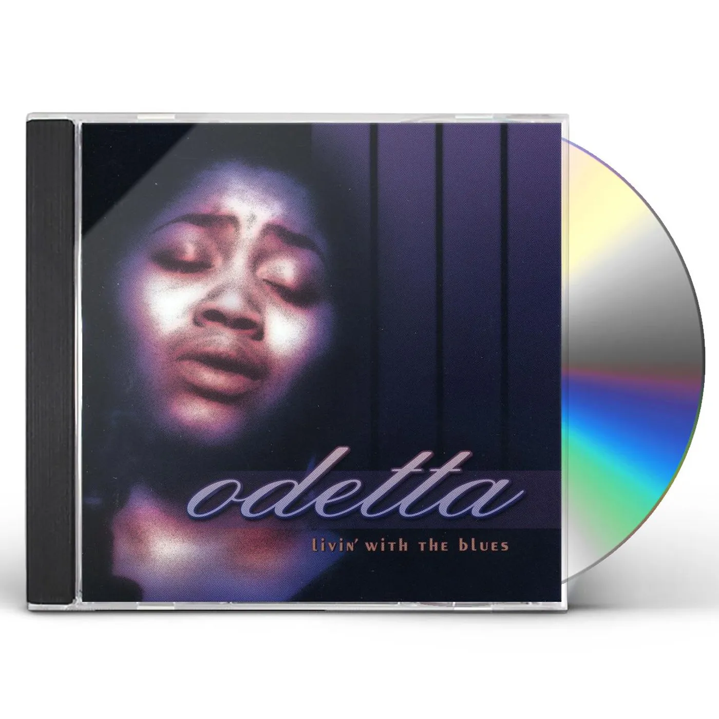 Odetta LIVIN WITH THE BLUES CD