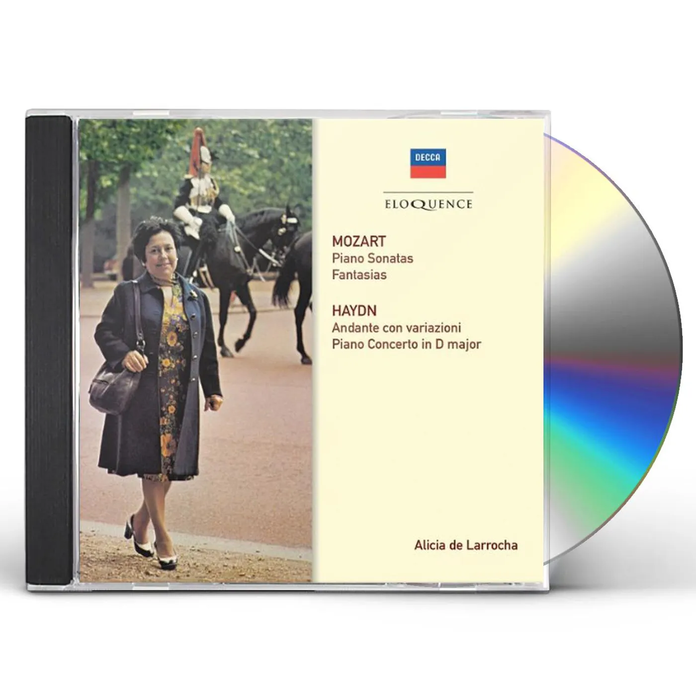 Alicia de Larrocha MOZART: PIANO SONATAS CD