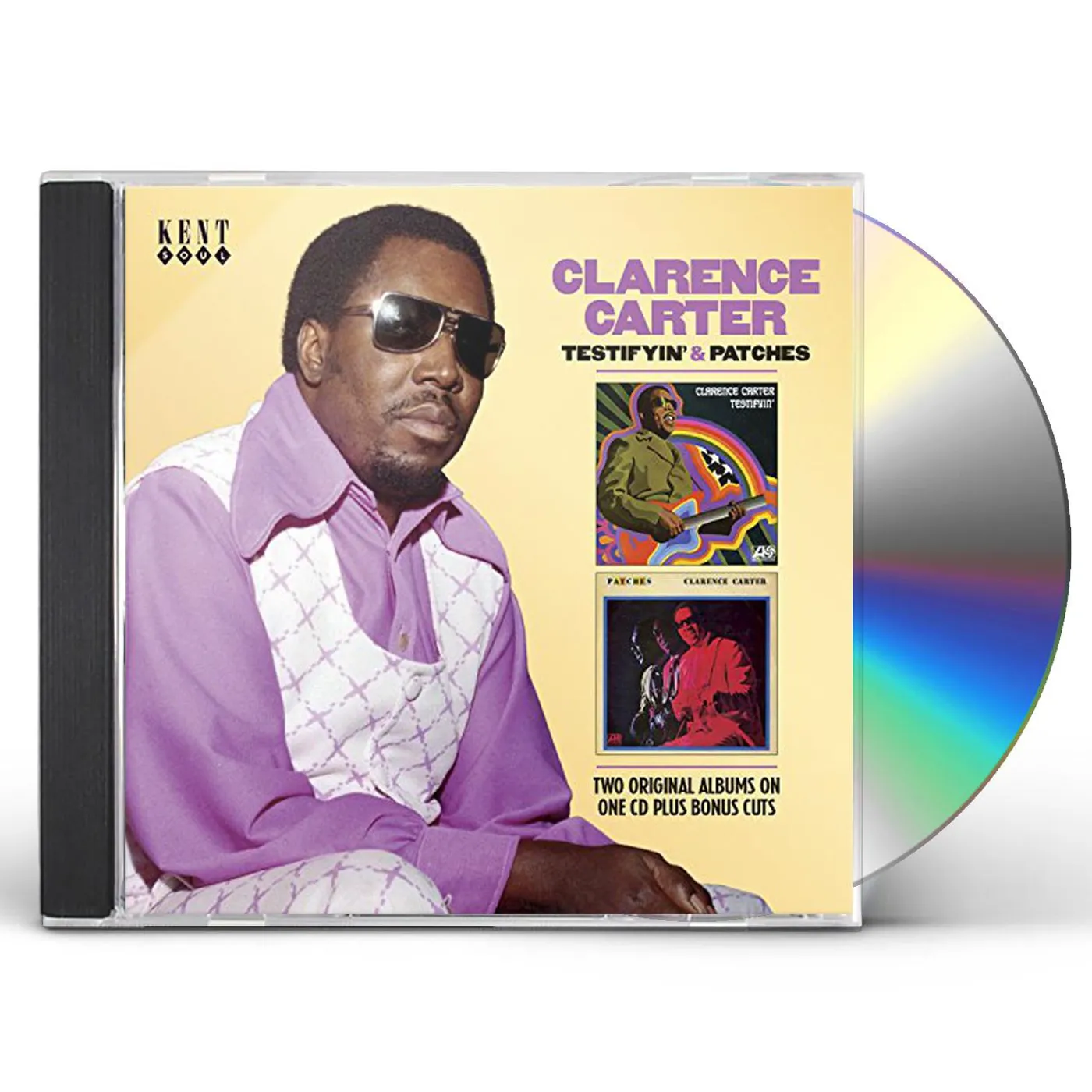 Clarence Carter TESTIFYIN & PATCHES CD
