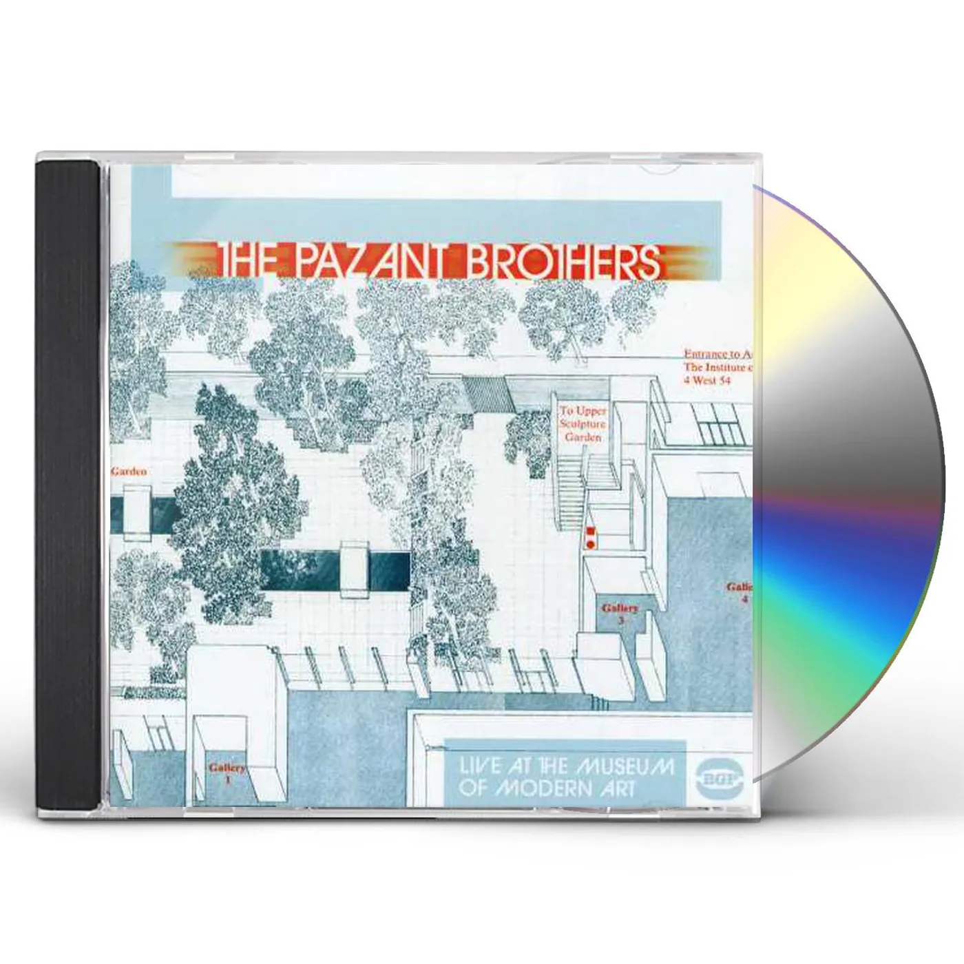 The Pazant Brothers LIVE AT MUSEUM OF MODERN ART CD