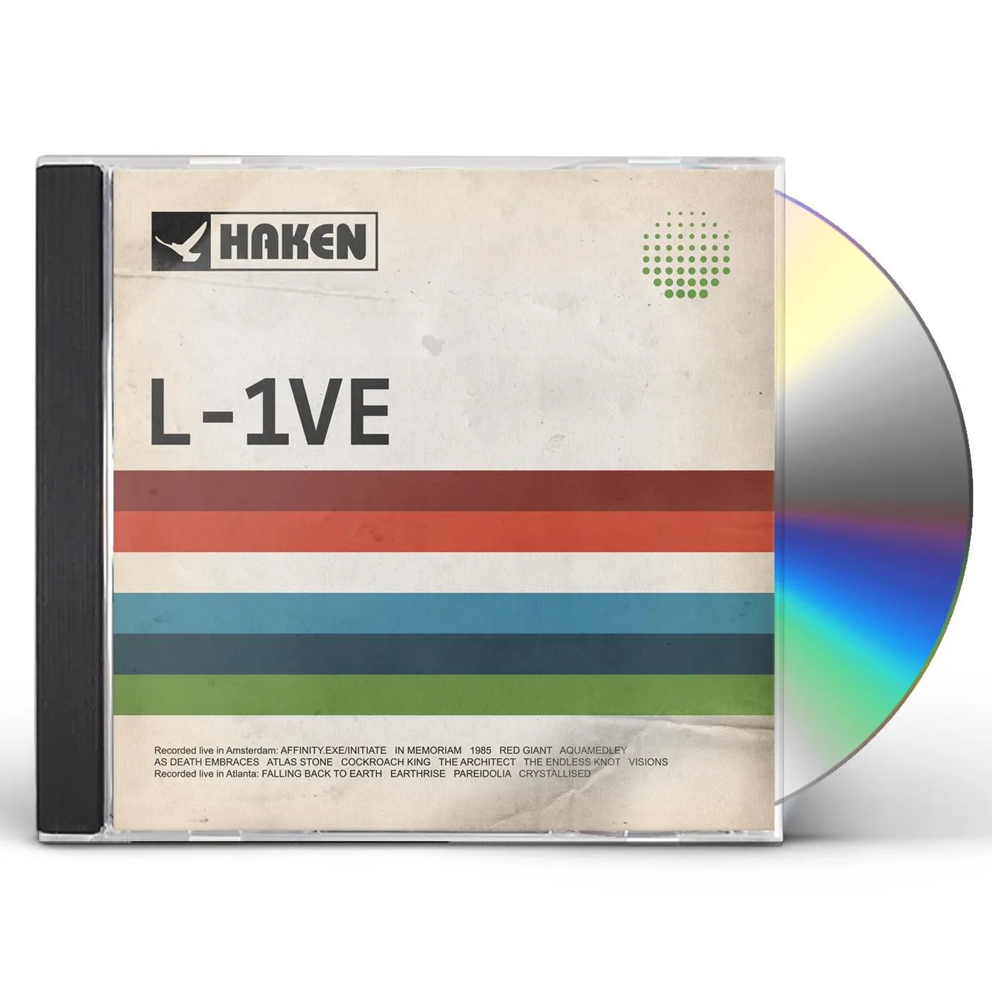 Haken L-1VE (2 CD/ 2 DVD) CD