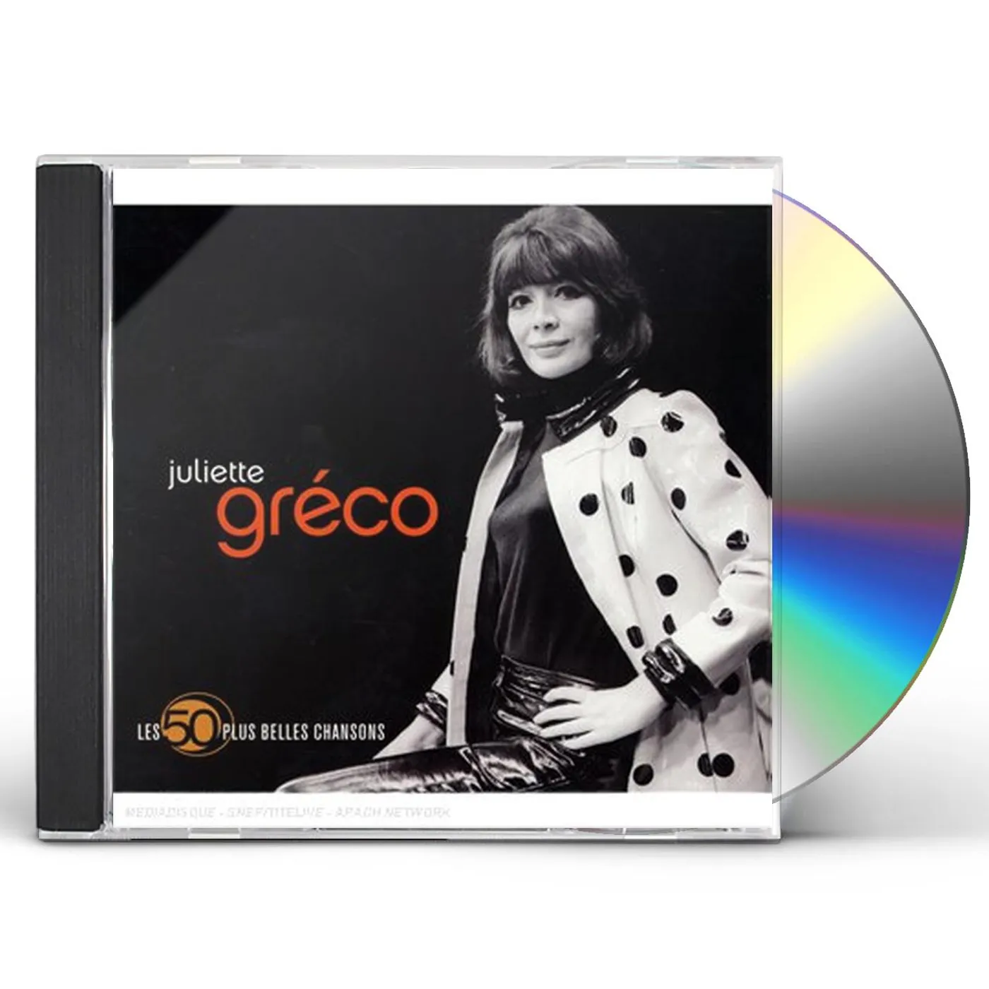 Juliette Gréco LES 50 PLUS BELLES CHANSONS CD
