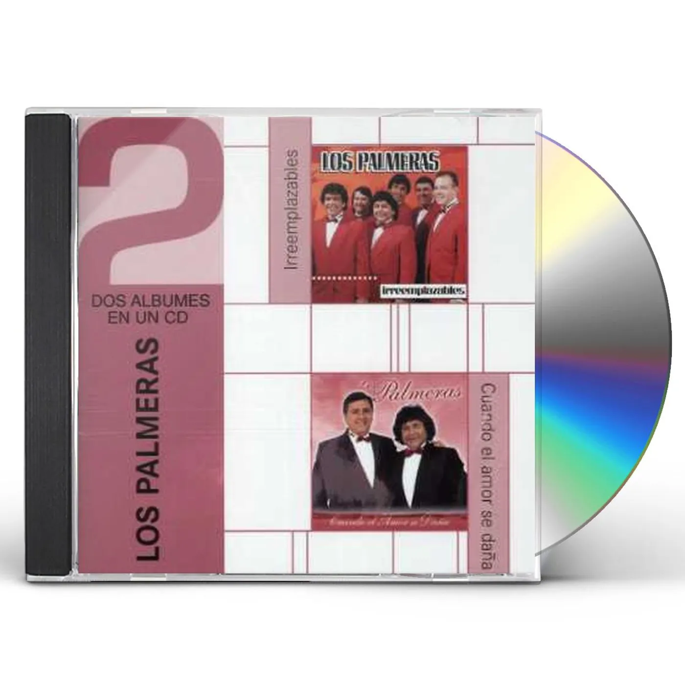Los Palmeras IRREMPLAZABLES & CUANDO EL AMOR SE DANA CD