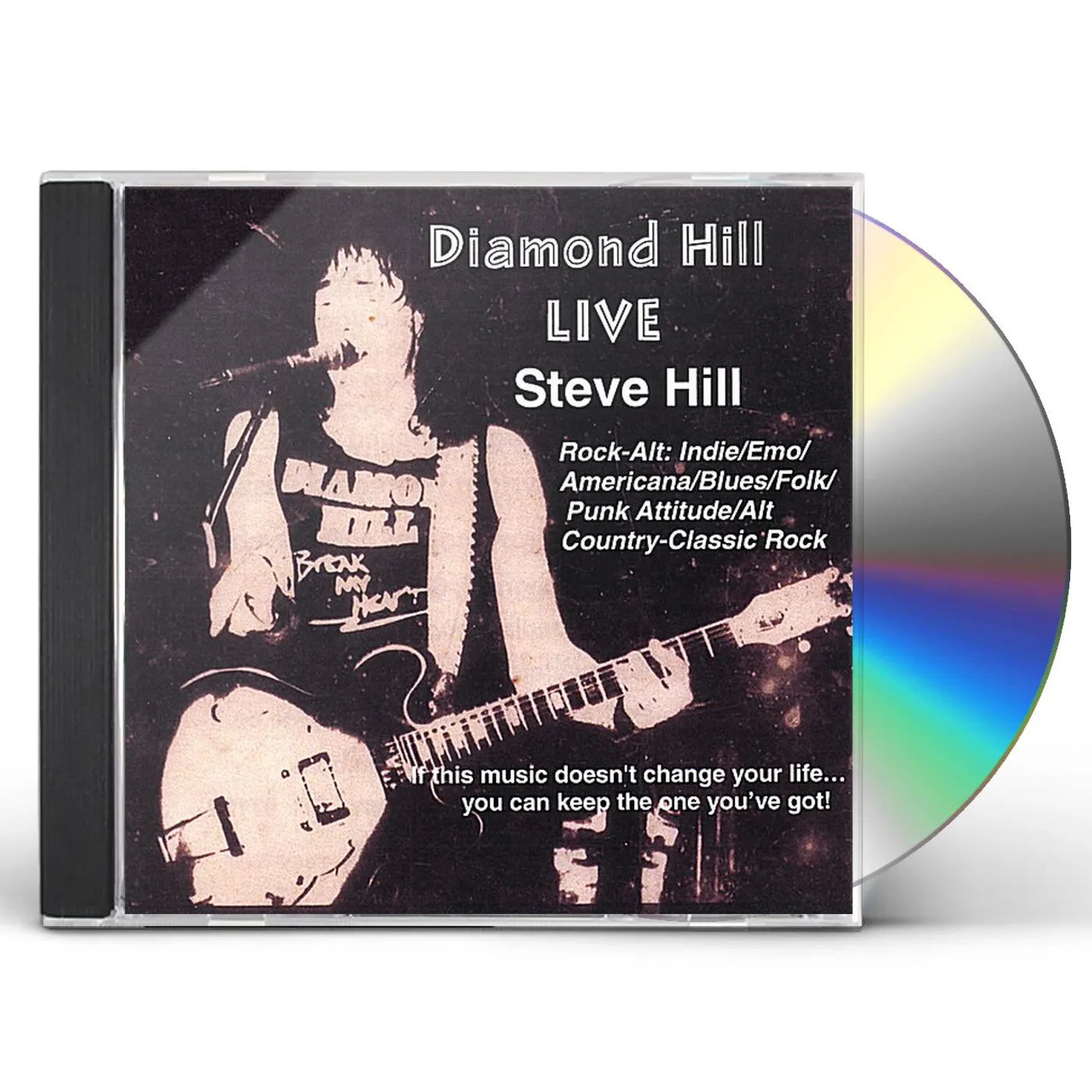 Steve Hill DIAMOND HILL LIVE CD