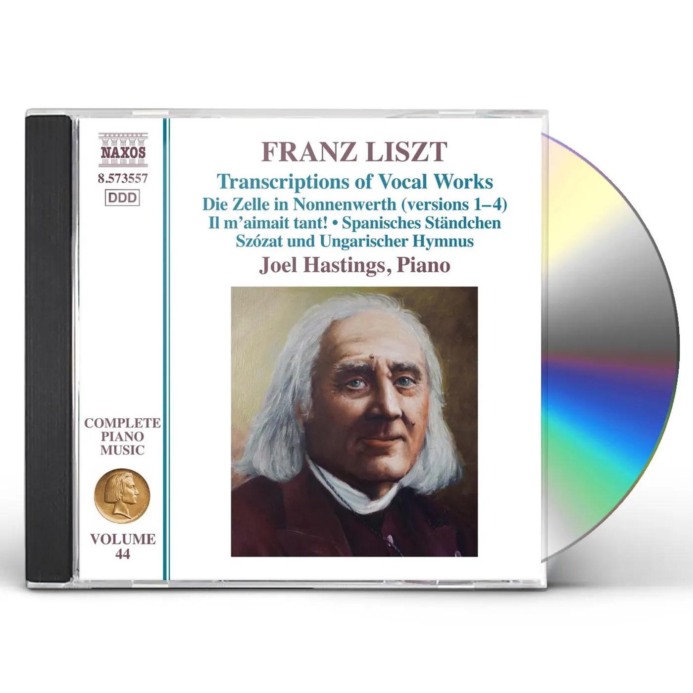 FRANZ LISZT TRANSCRIPTIONS OF VOCAL WORK CD