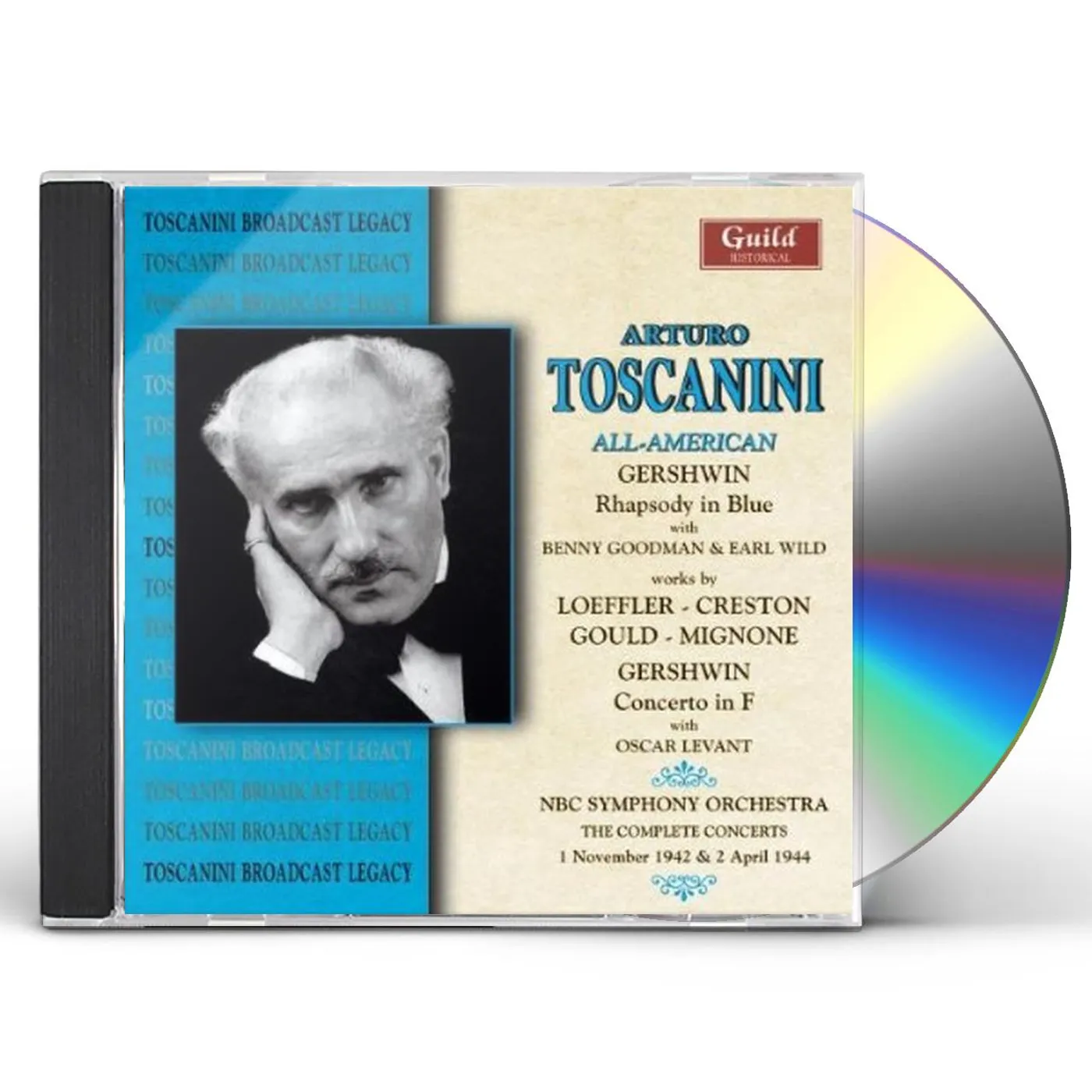 Arturo Toscanini ALL-AMERICAN CONCERTS CD