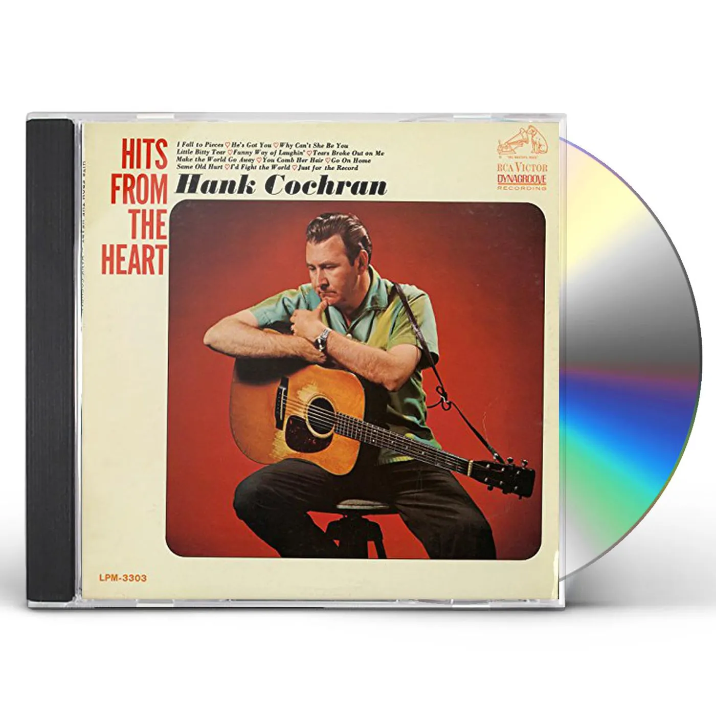Hank Cochran HITS FROM THE HEART CD