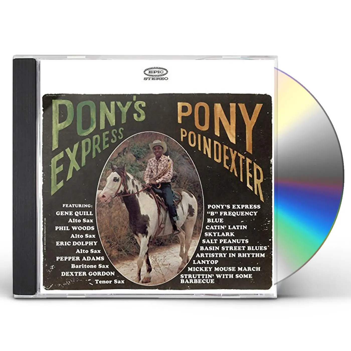 Pony Poindexter PONY'S EXPRESS CD