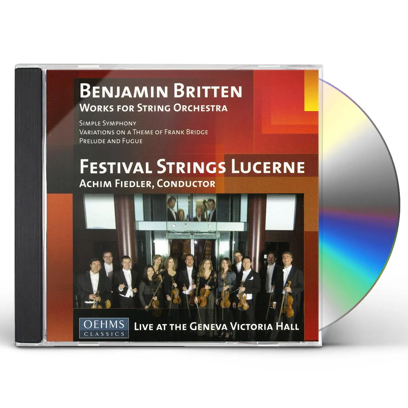 Britten WORKS FOR STRING ORCHESTRA CD