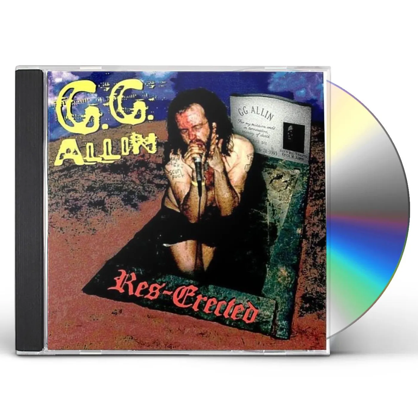 GG Allin RES-ERECTED CD