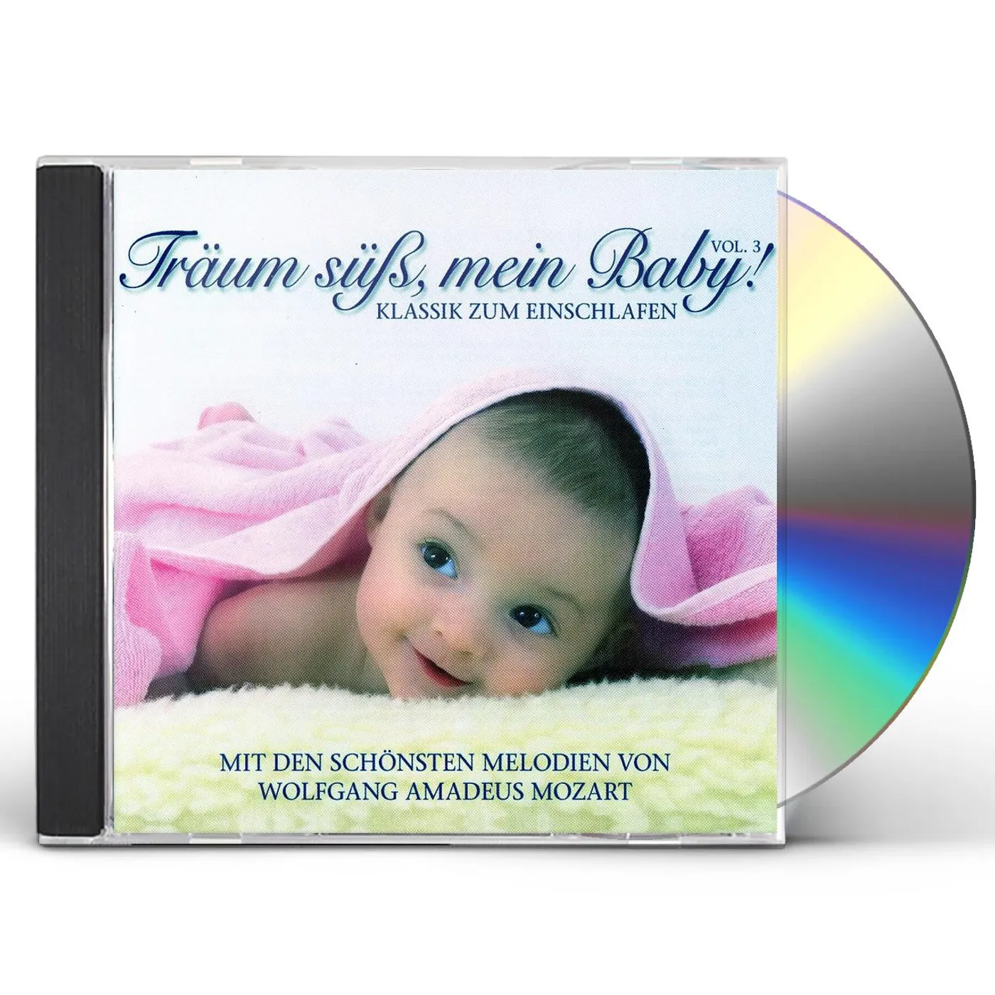 W.A. Mozart TRAUM SUB MEIN BABYKLASSIK ZUM EINSCHLAFEN 3 CD