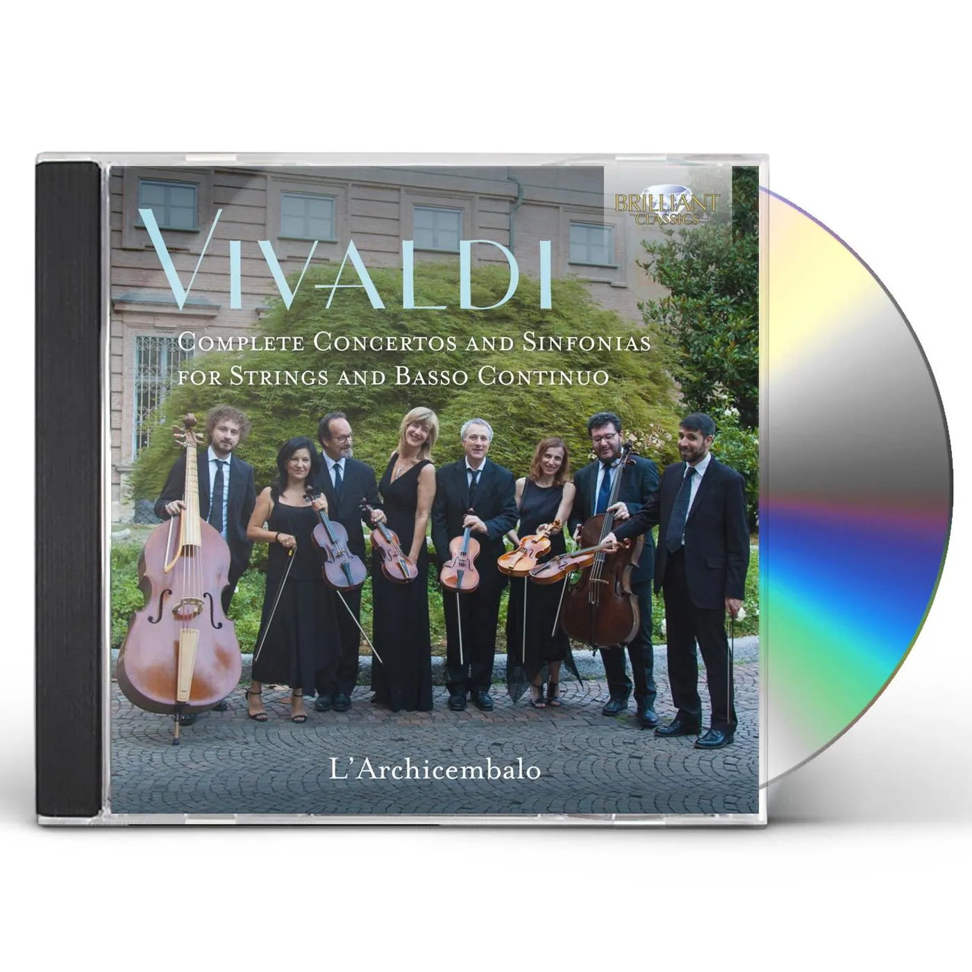 L'Archicembalo VIVALDI: COMPLETE CONCERTOS & SINFONIAS FOR STRINGS & BASSO CONTINUO CD