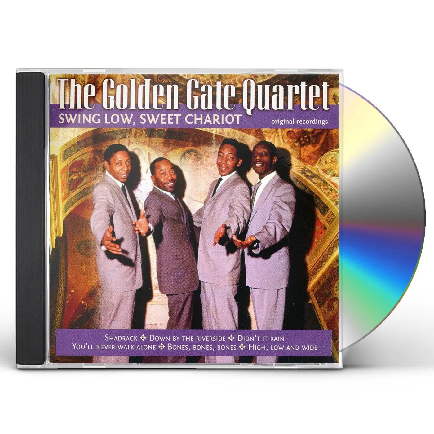 The Golden Gate Quartet SING LOW SWEET CHARIOT CD