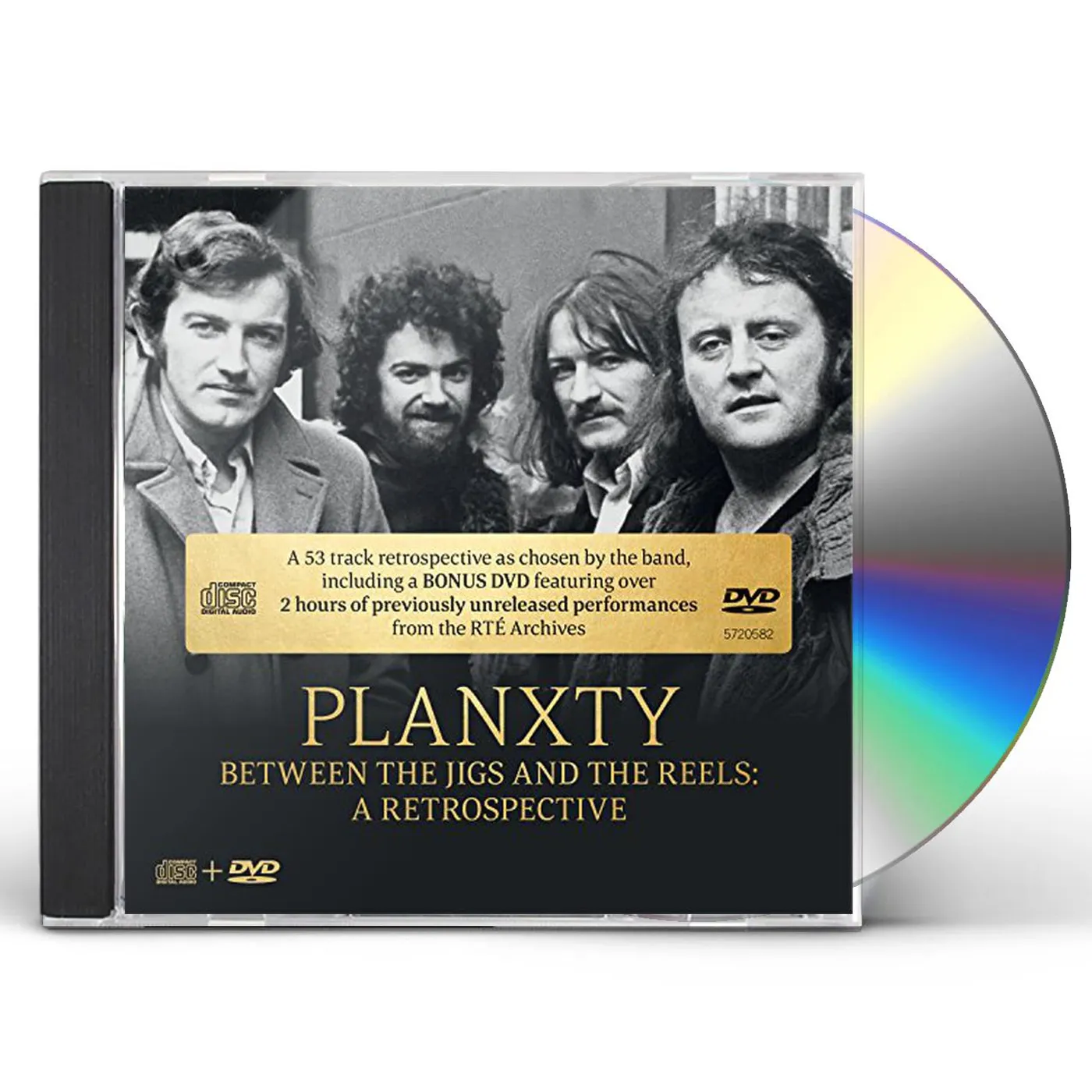 Planxty BETWEEN THE JIGS & THE REELS (CD+DVD PAL/REGION 0) CD