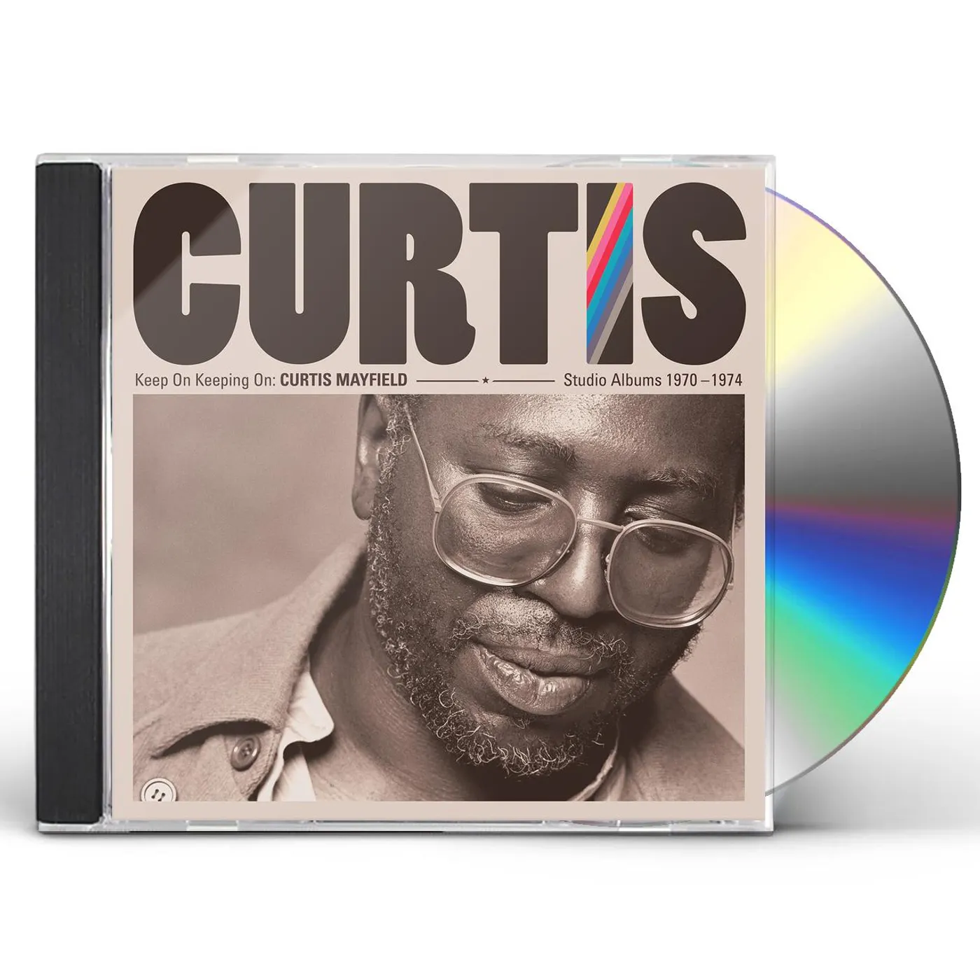 KEEP ON KEEPING ON: CURTIS MAYFIELD STUDIO ALBUMS CD