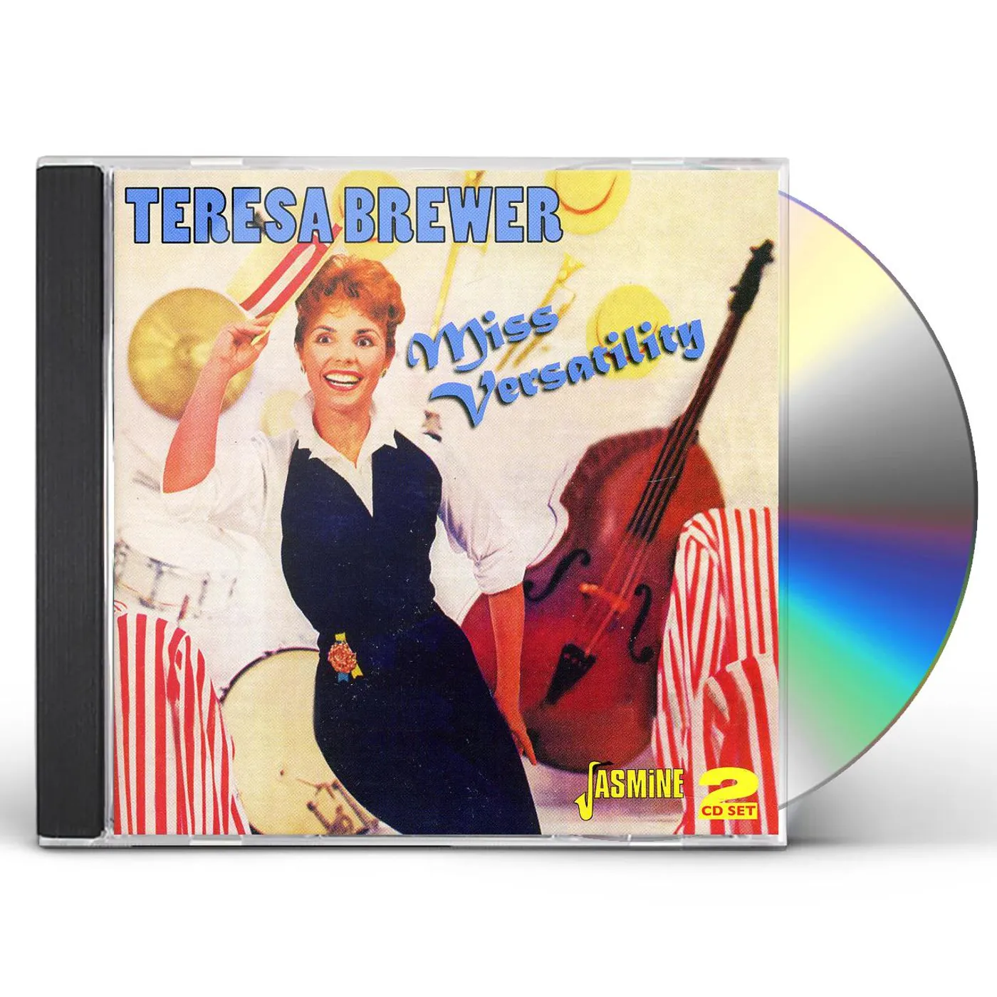 Teresa Brewer MISS VERSATILITY - 3 LPS: WHEN THE LOVER HAS GONE CD