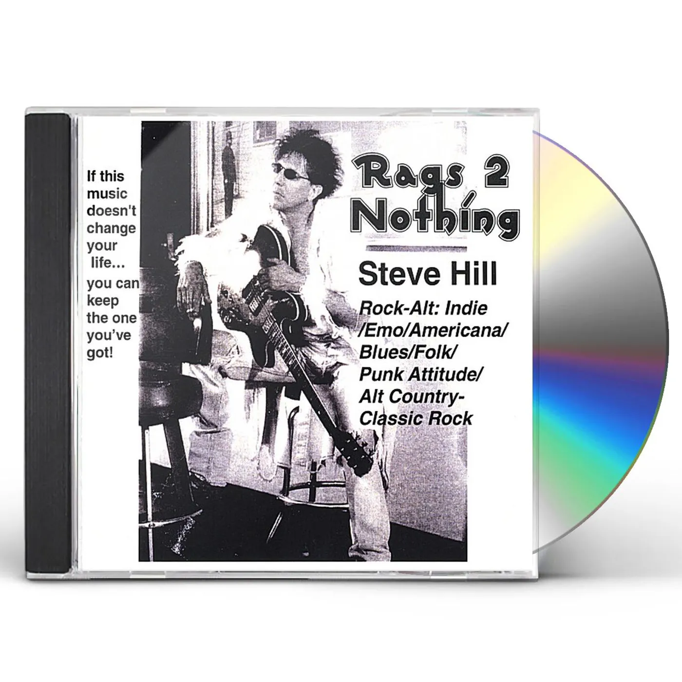 Steve Hill RAGS 2 NOTHING CD