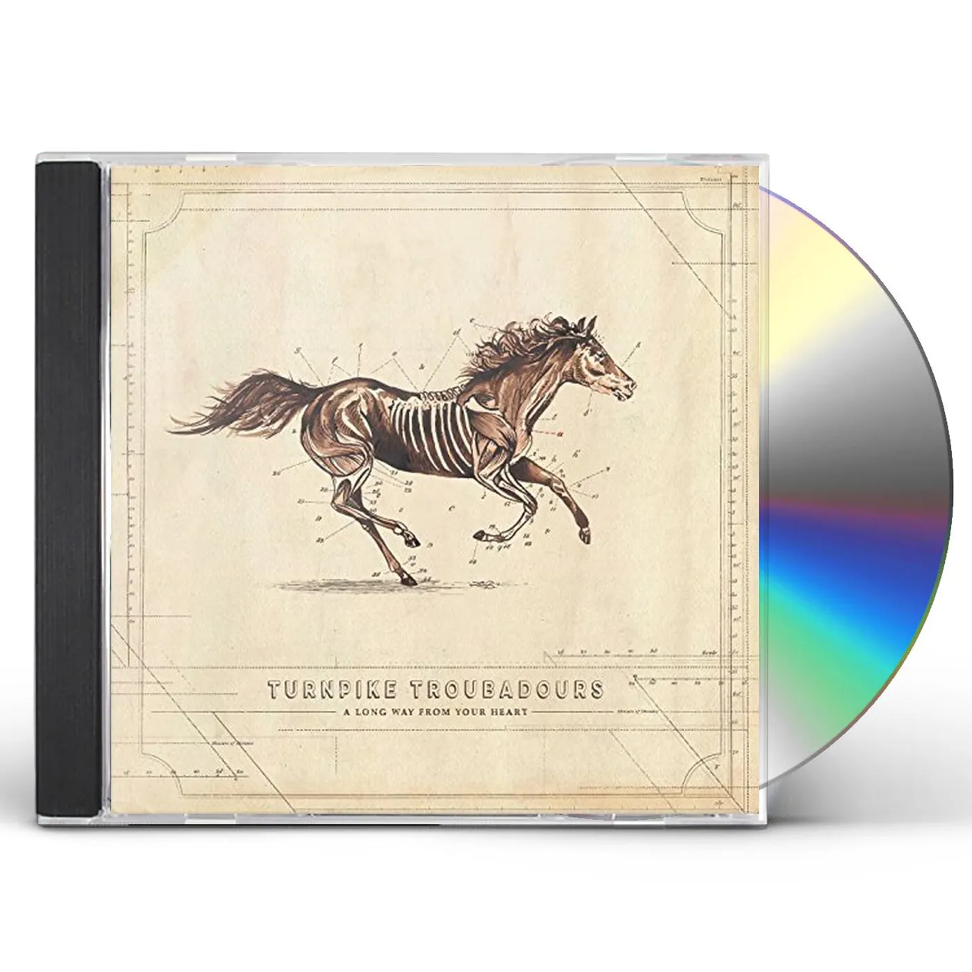 Turnpike Troubadours LONG WAY FROM YOUR HEART CD