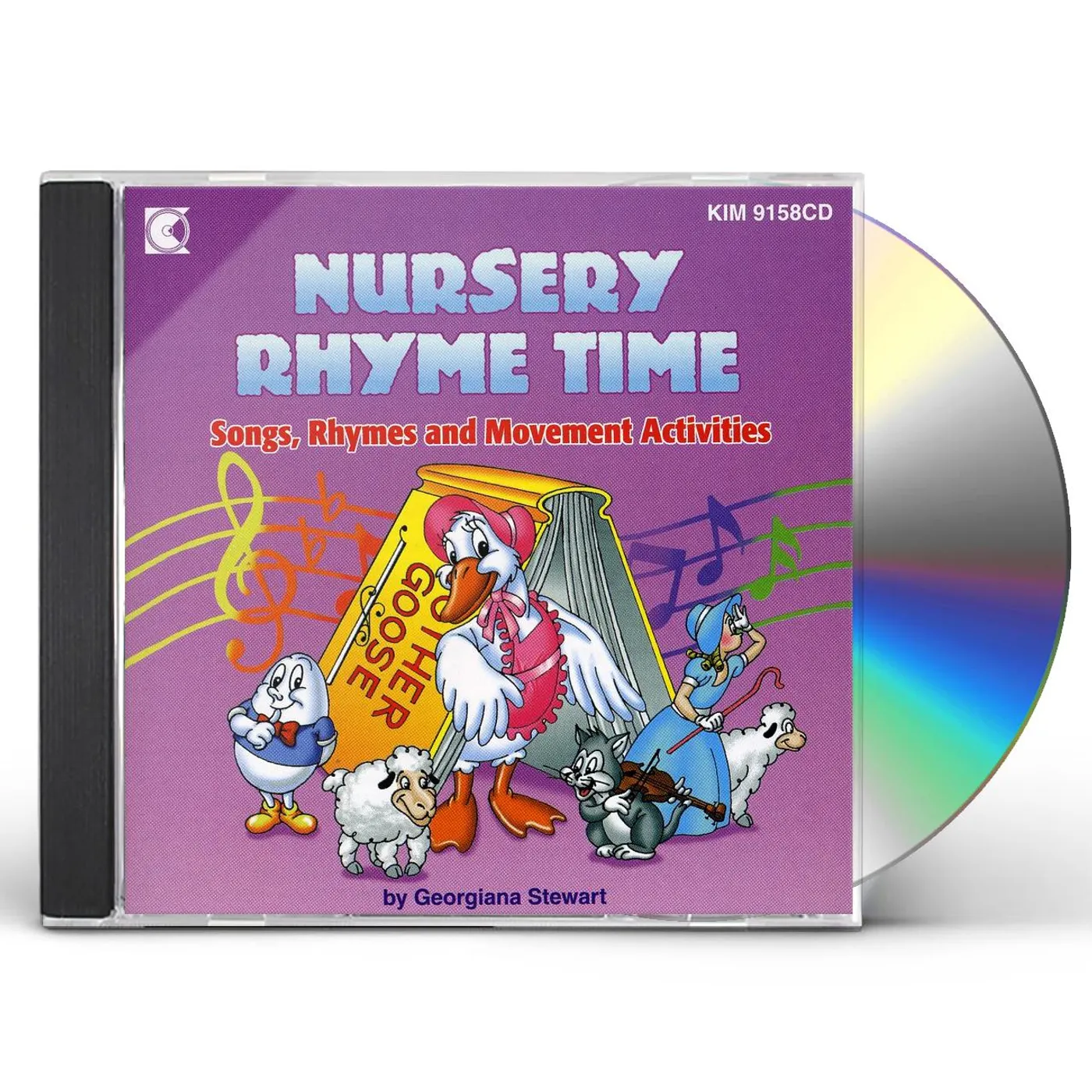 Kimbo Educational NURSERY RHYME TIME CD