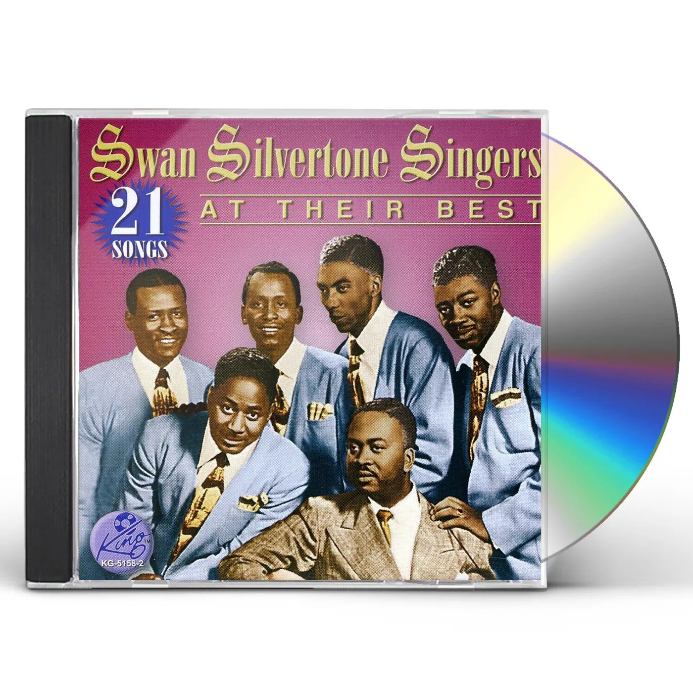 The Swan Silvertones AT THEIR BEST-21 SONGS CD