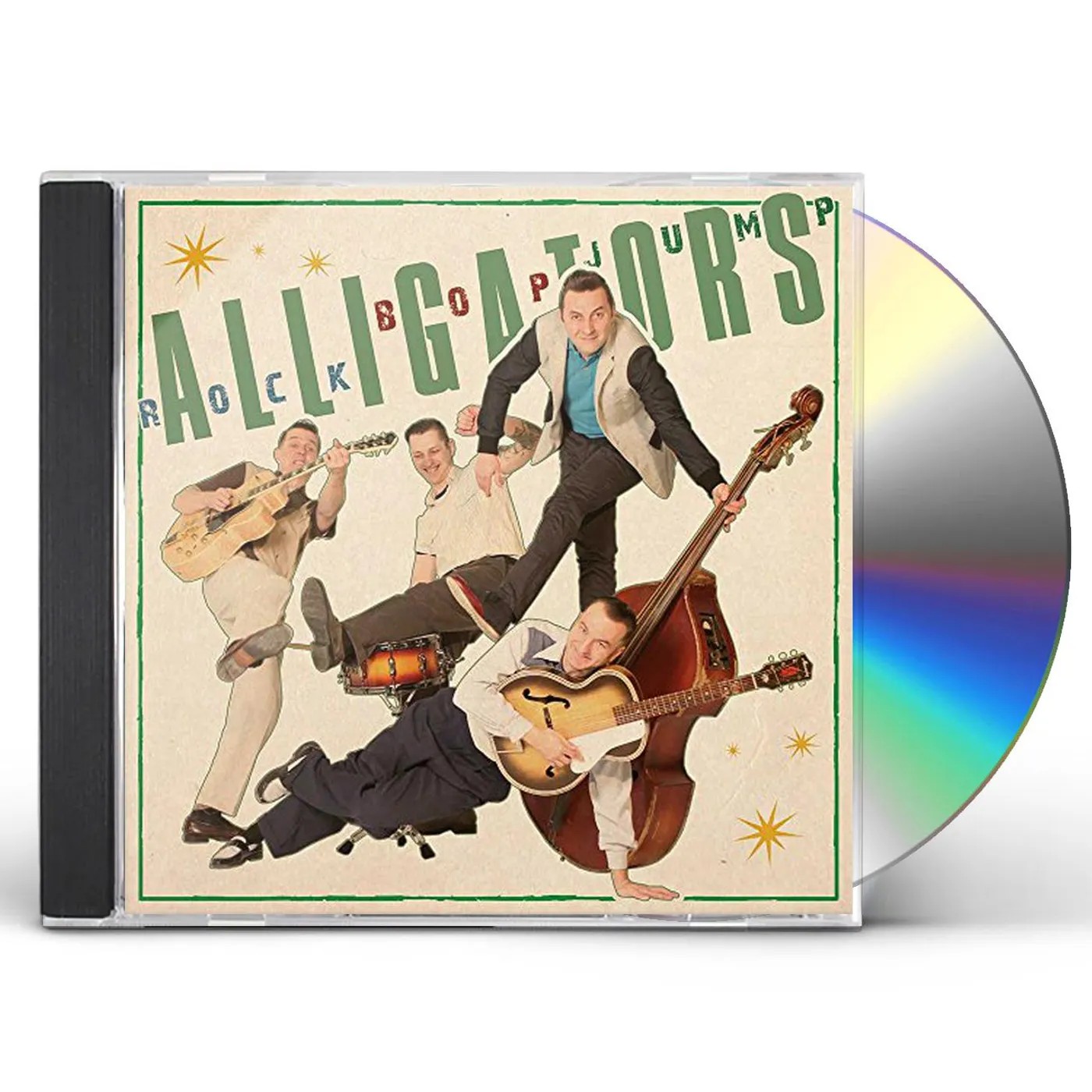 The Alligators ROCK BOP JUMP CD