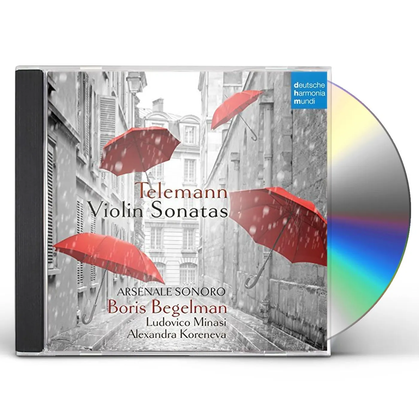Boris Begelman TELEMANN: VIOLIN SONATAS CD