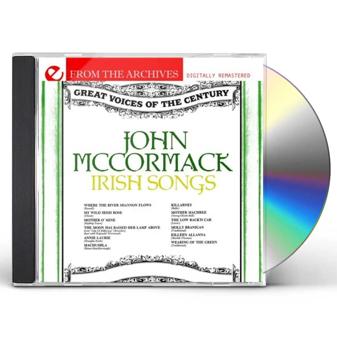 John McCormack IRISH SONGS: FROM THE ARCHIVES CD