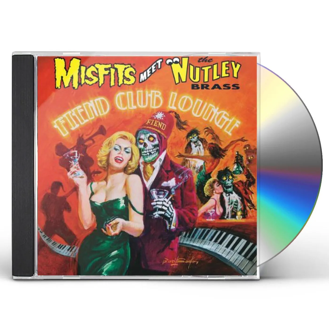 Misfits meet The Nutley Brass FIEND CLUB LOUNGE CD