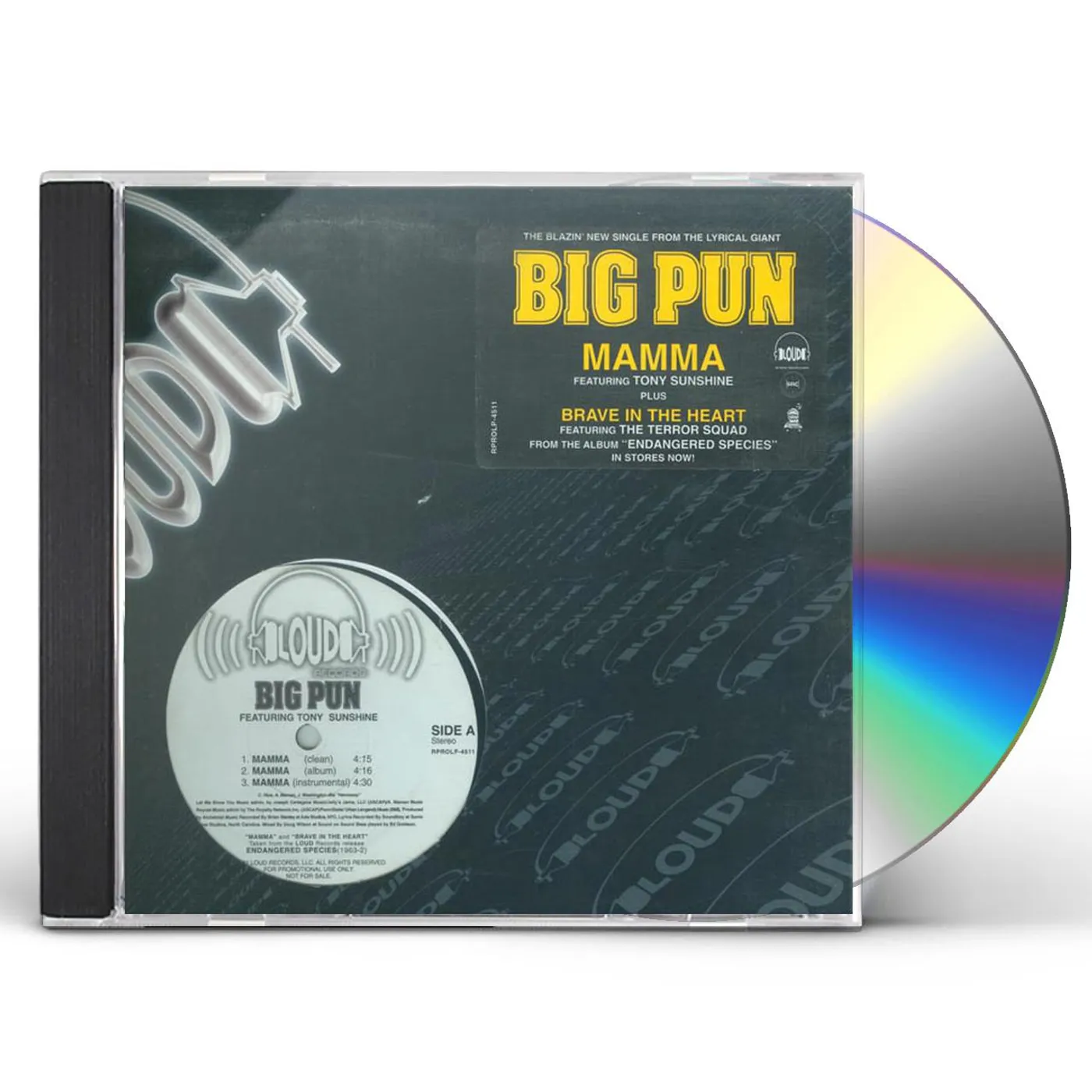 Big Pun Mamma / Brave In The Heart Vinyl Record