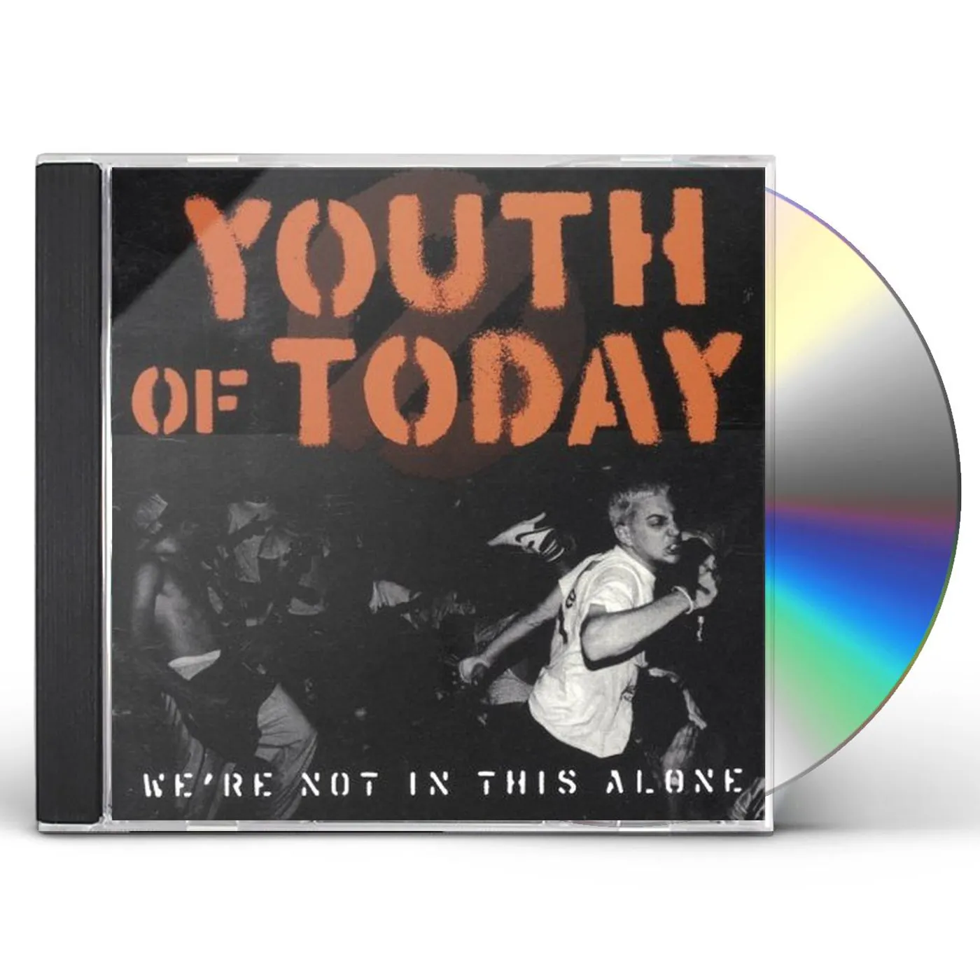 Youth Of Today WE'RE NOT IN THIS ALONE CD