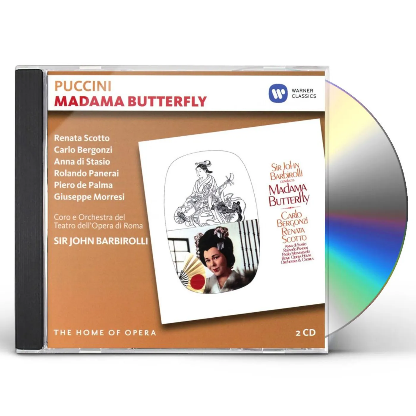 Sir John Barbirolli PUCCINI: MADAMA BUTTERFLY (2CD) CD