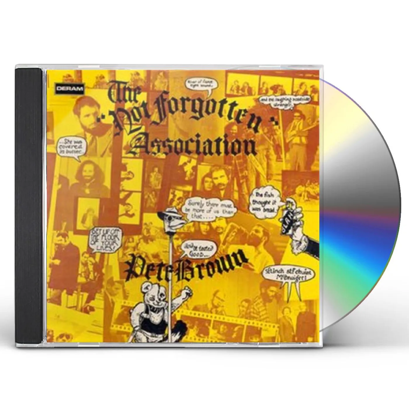 Pete Brown NOT FORGOTTEN ASSOCIATION: REMASTERED EDITION CD