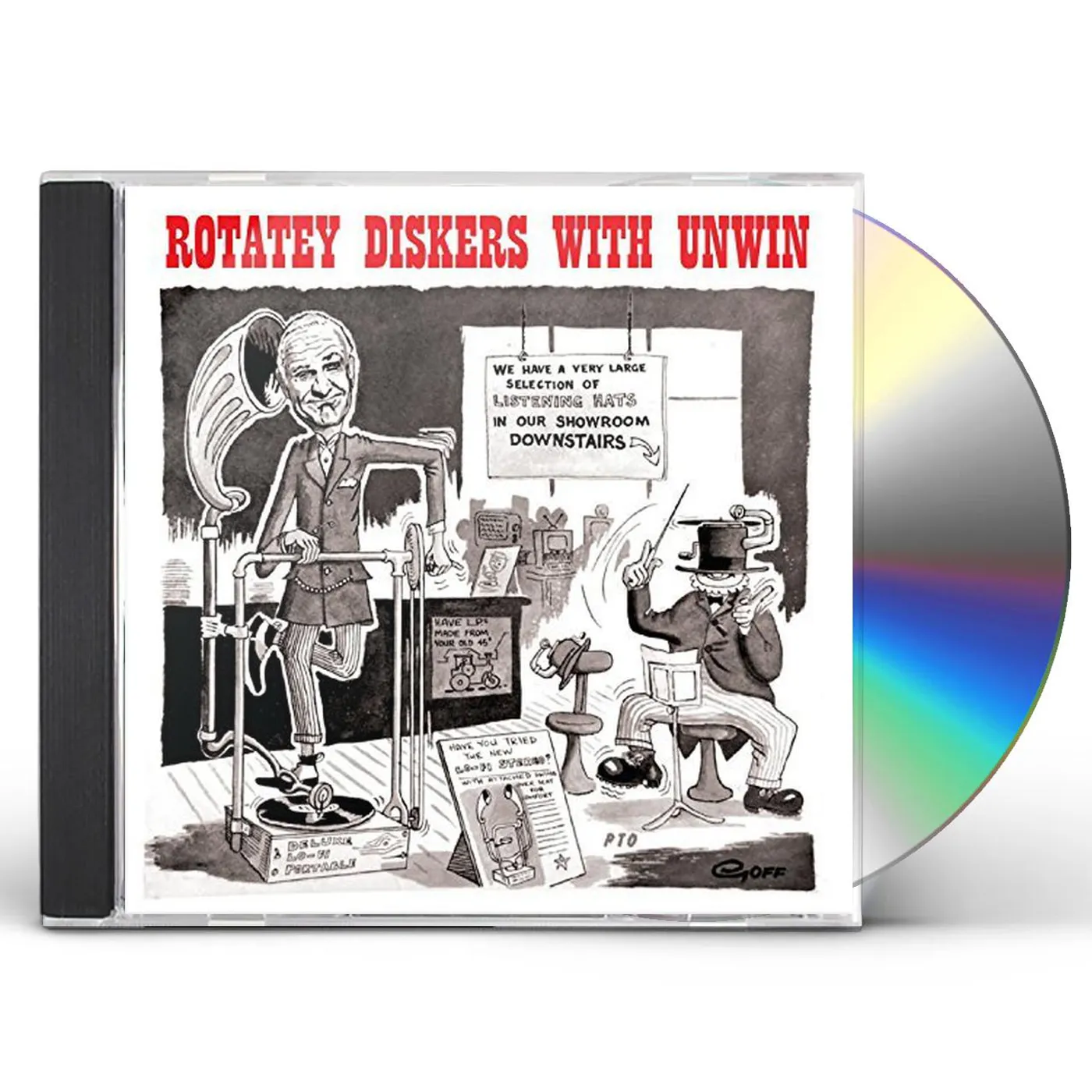 Stanley Unwin ROTATEY DISKERS WITH UNWIN CD