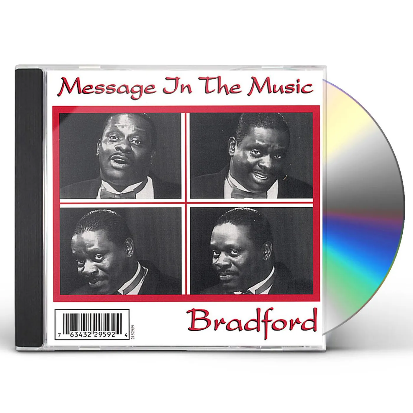 Bradford MESSAGE IN THE MUSIC-5 CUT-RADIO MIX CD