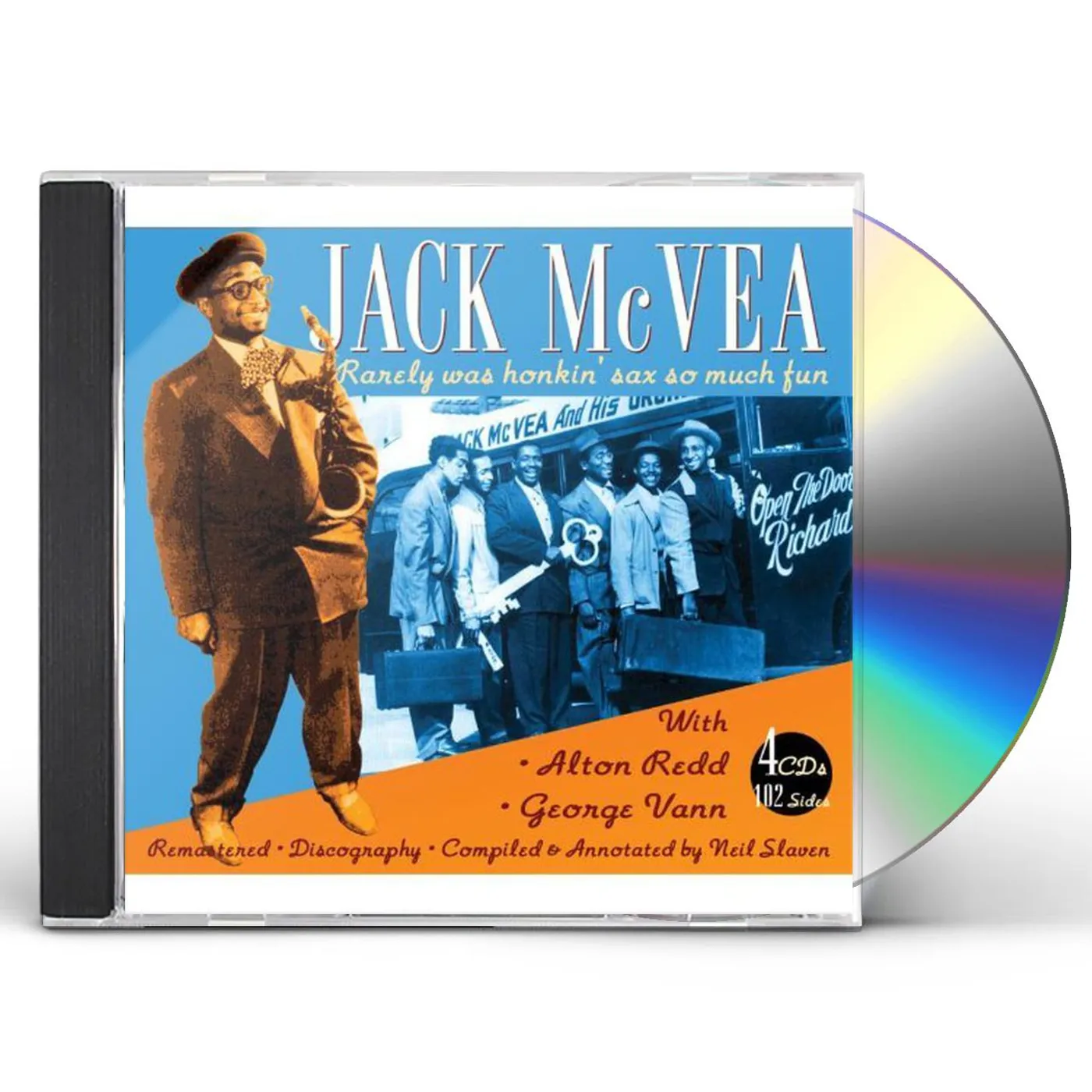 JACK MCVEA WITH ALTON REDD & GEORGE VANN CD