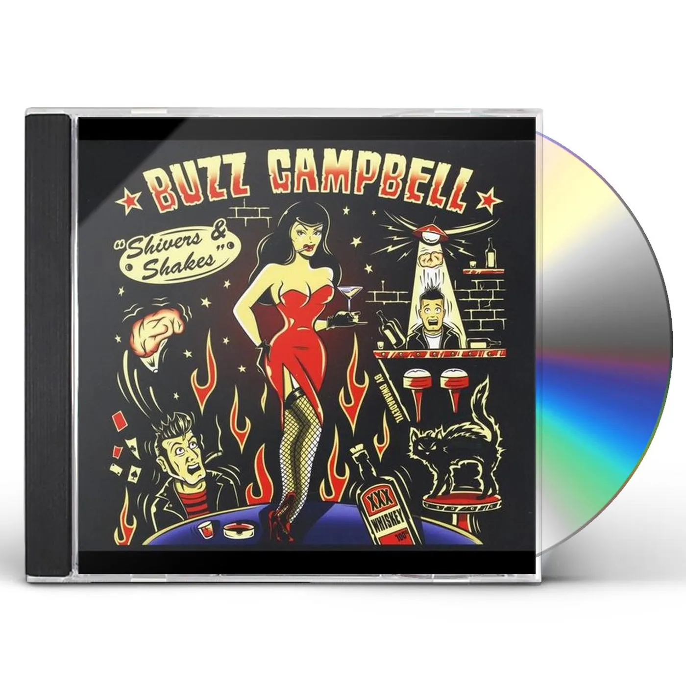 Buzz Campbell SHIVERS & SHAKES CD