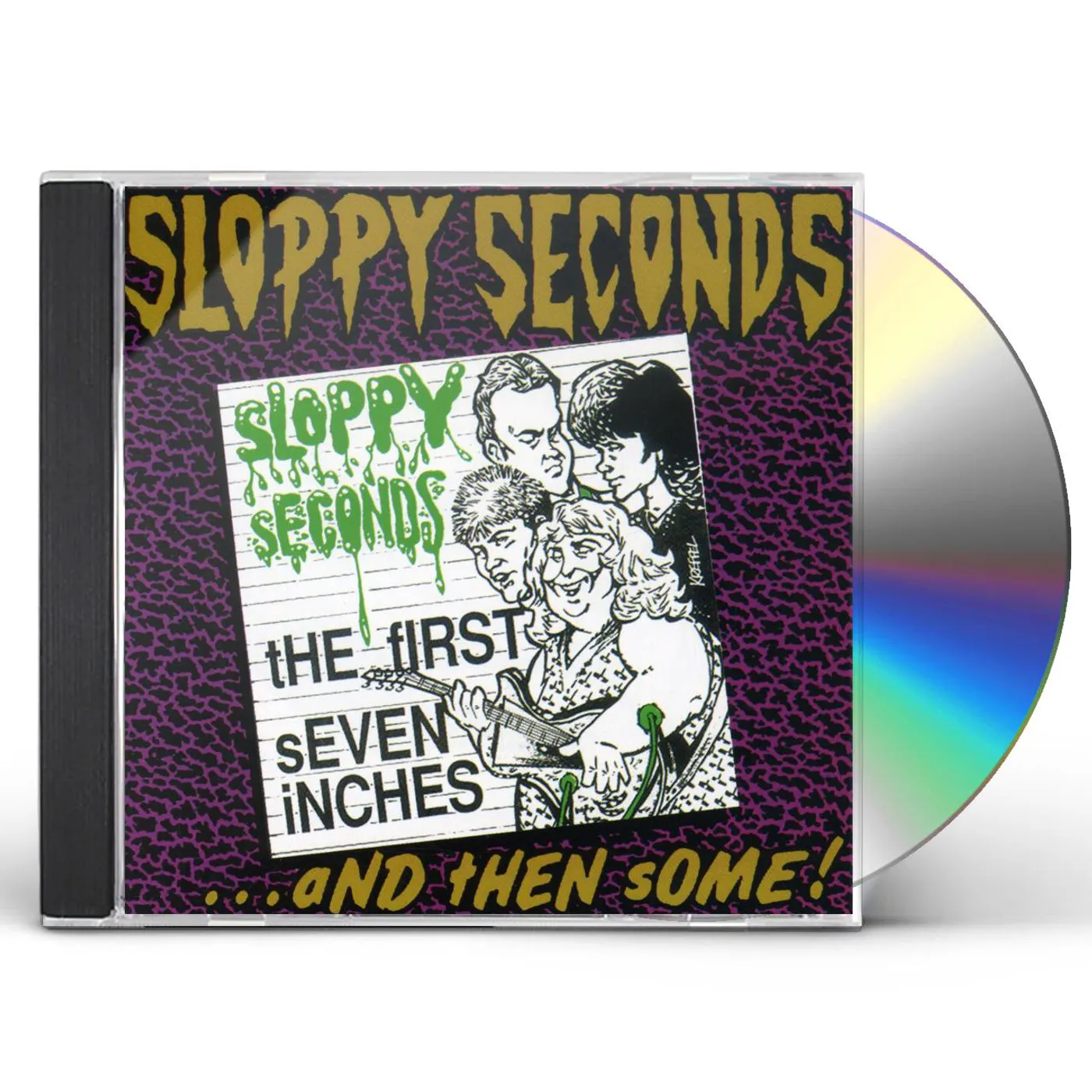 Sloppy Seconds FIRST 7 INCHES & THEN SOME CD