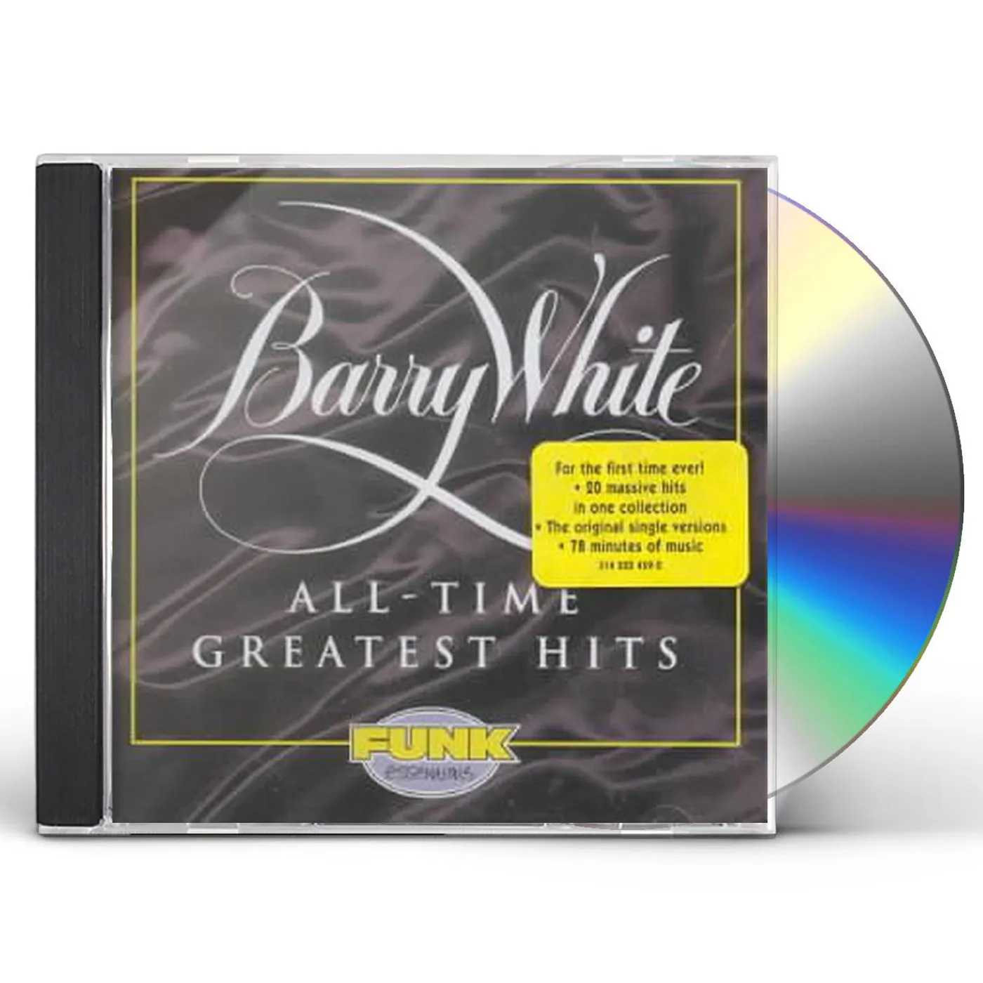 Barry White ALL-TIME GREATEST HITS CD