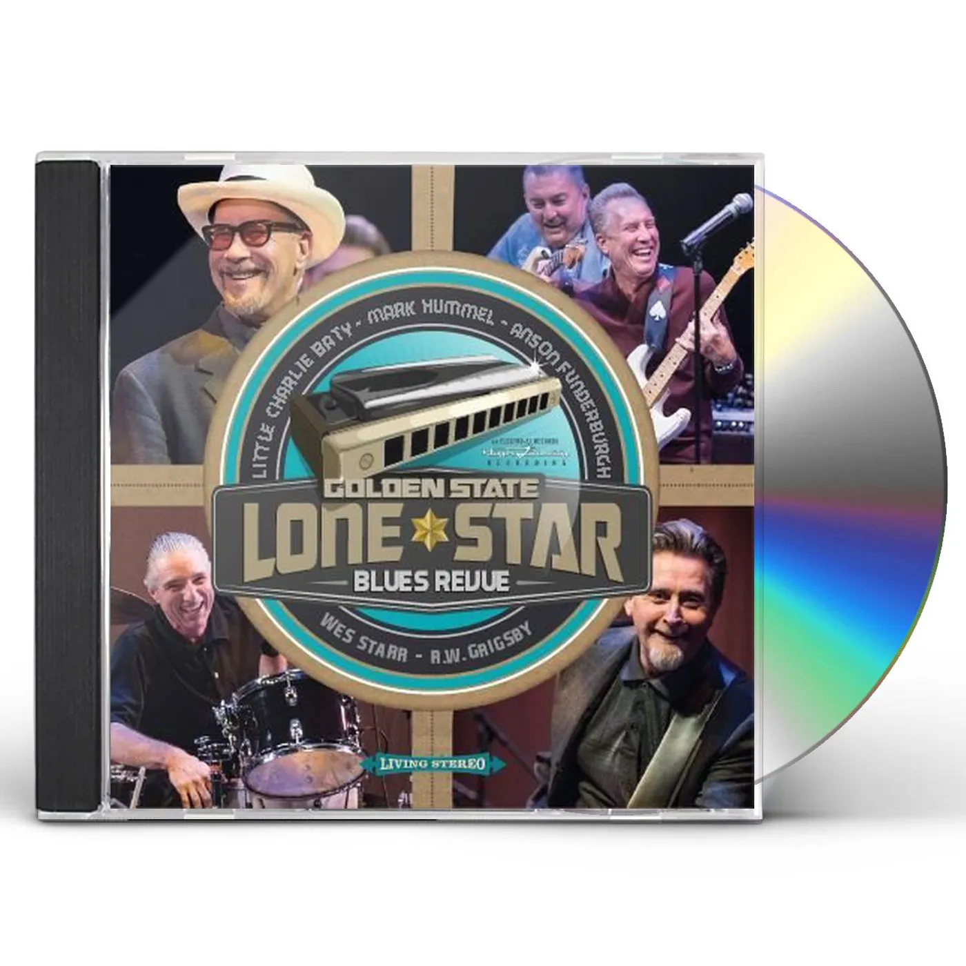 Mark Hummel GOLDEN STATE LONE STAR BLUES REVUE CD