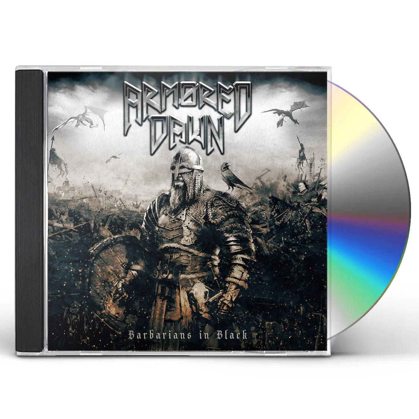 Armored Dawn BARBARIANS IN BLACK CD